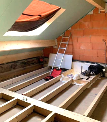 Ouverture compbles fenêtre Velux marsielle 13009 Birgy