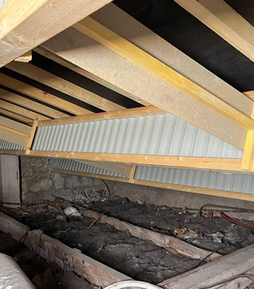 Traitement des bois de charpente Birgy Couverture